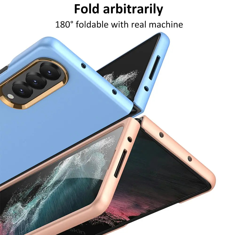 Zelara Gold Trim Hülle für Samsung Galaxy Z Fold 4