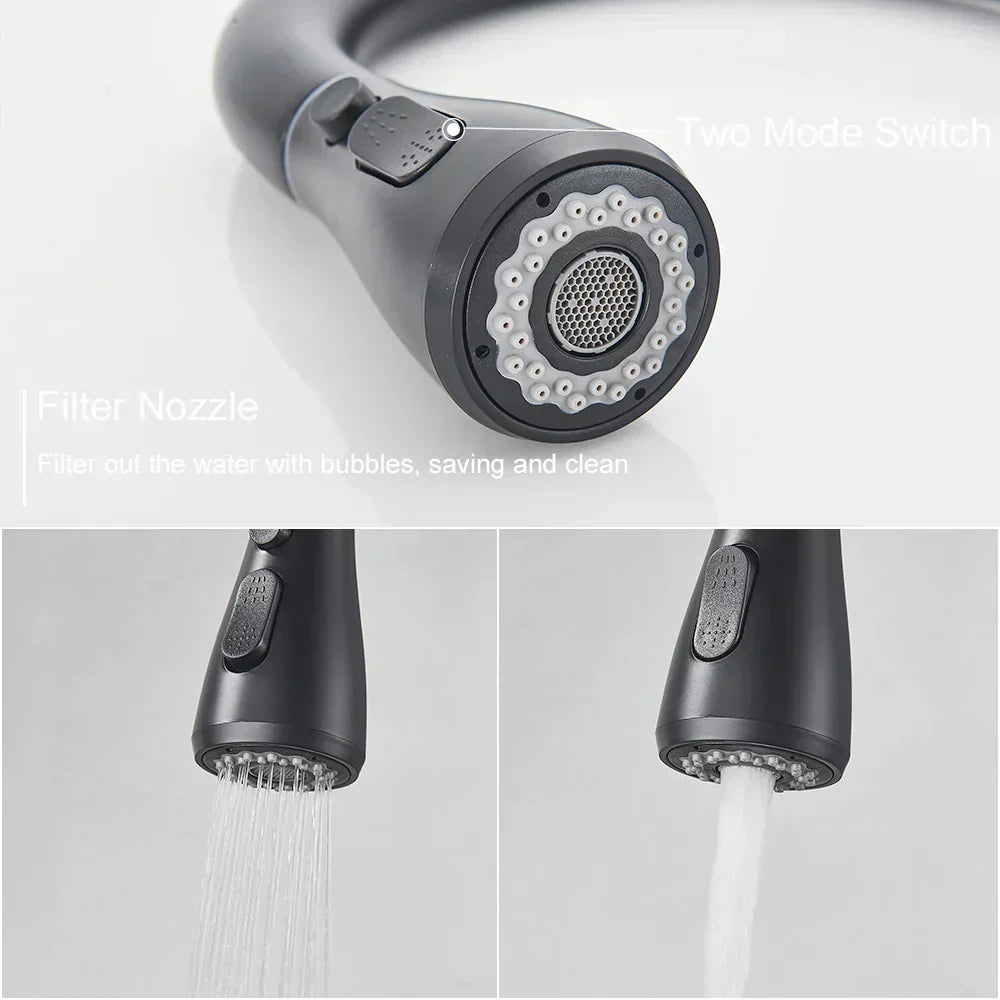 Moderner Küchenhahn mit Hohem Bogen