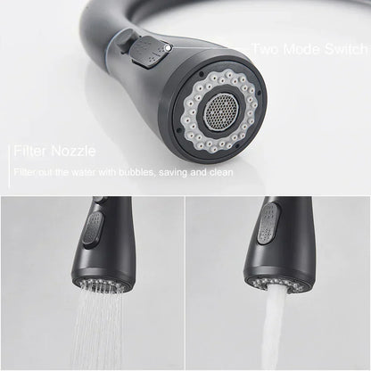 Moderner Küchenhahn mit Hohem Bogen