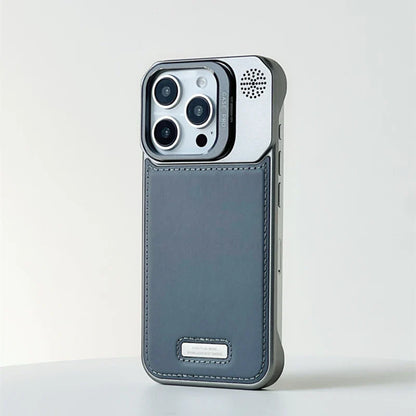 MagSafe Leder Kickstand Hülle für iPhone