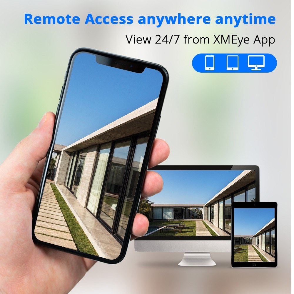 5MP Ultra HD POE Überwachungskamera