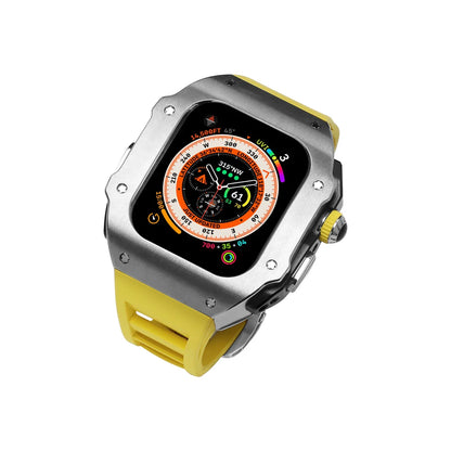 Luxuriöse Apple Watch-Gehäuse aus Edelstahl für die Apple Watch Ultra und Ultra 2