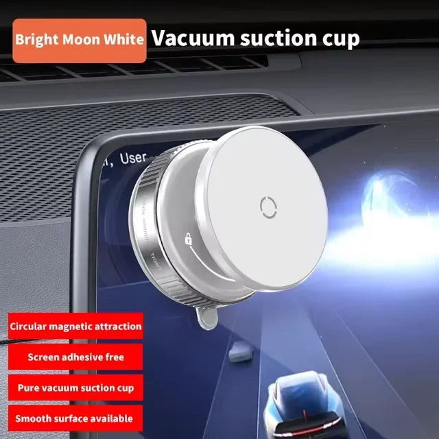 Magnetischer Auto-Handyhalter mit Vakuum-Saugnapf