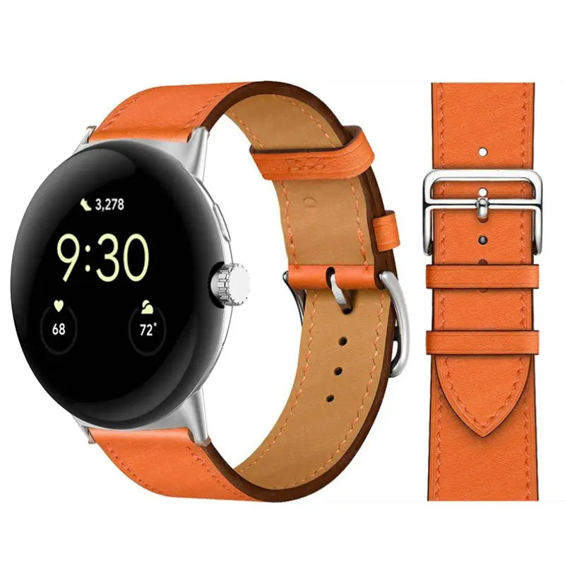 Pinnacle Premium-Lederarmband für Pixel Watch | Pixel Watch 2