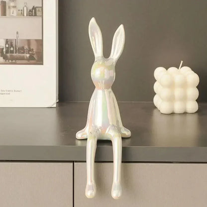 Sitzender Hase Figur für Heimdekoration
