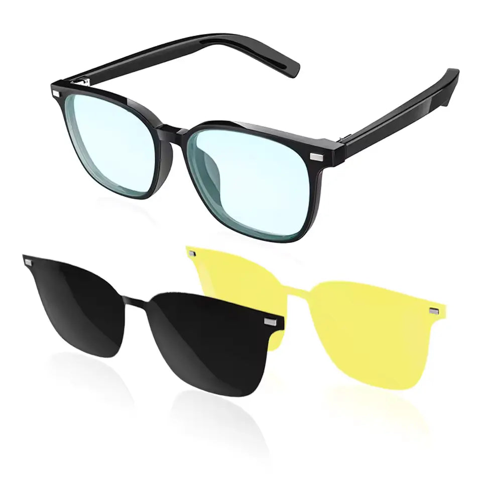 Multifunktionale Smart-Brille für Kommunikation und Unterhaltung