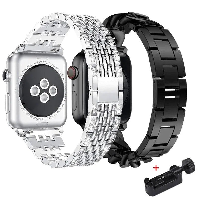 Exklusive Kollektion von Armbändern für die Apple Watch