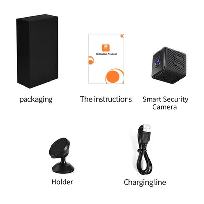 1080P Smart Home Sicherheitskamera mit Nachtsicht, 4-64GB Speicher, iWFCam App Steuerung