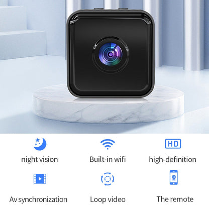 1080P Smart Home Sicherheitskamera mit Nachtsicht, 4-64GB Speicher, iWFCam App Steuerung