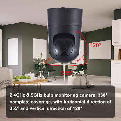 Indoor 2MP Sicherheitskamera mit Schwenk-Neigetechnik, Babyphone, intelligente Bewegungsverfolgung, Nachtsicht, Zwei-Wege-Audio