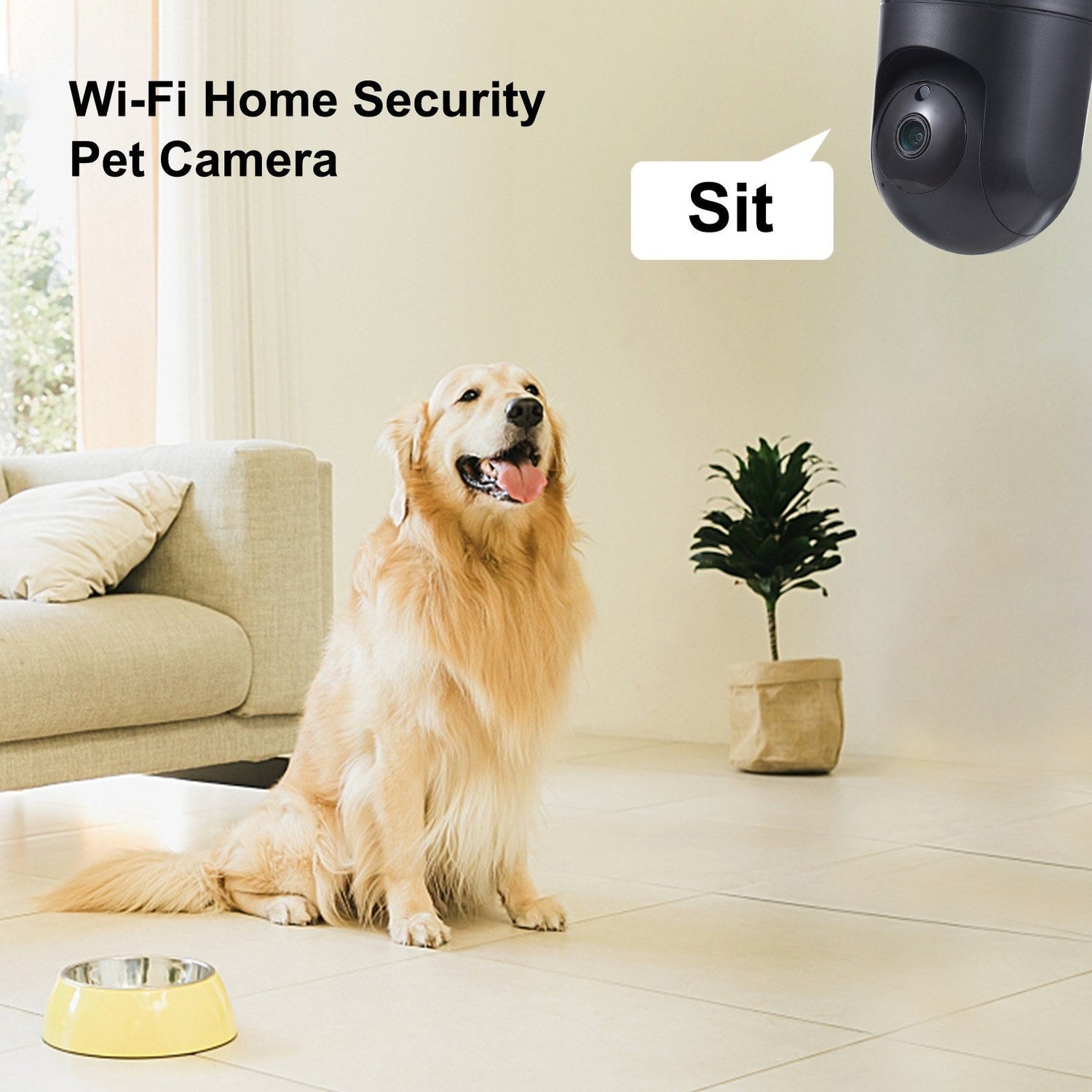 Indoor 2MP Sicherheitskamera mit Schwenk-Neigetechnik, Babyphone, intelligente Bewegungsverfolgung, Nachtsicht, Zwei-Wege-Audio