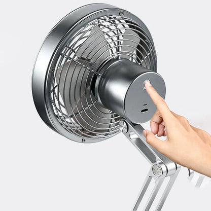 Höhenverstellbarer Standcompakter Turbo Mini Schreibtischventilator