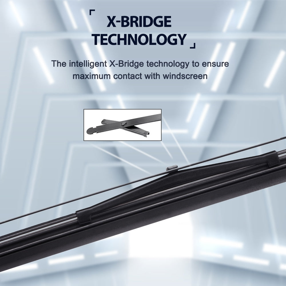 Auto Regenbogen Bunte Scheibenwischerblatt