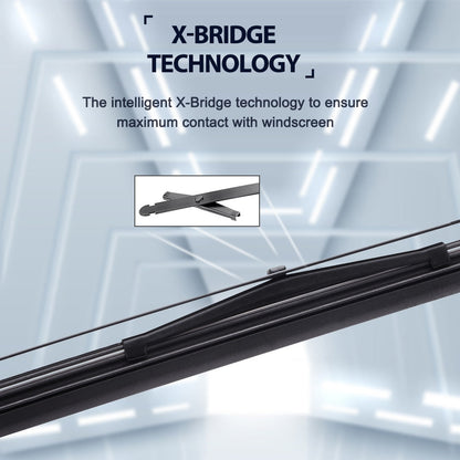 Auto Regenbogen Bunte Scheibenwischerblatt