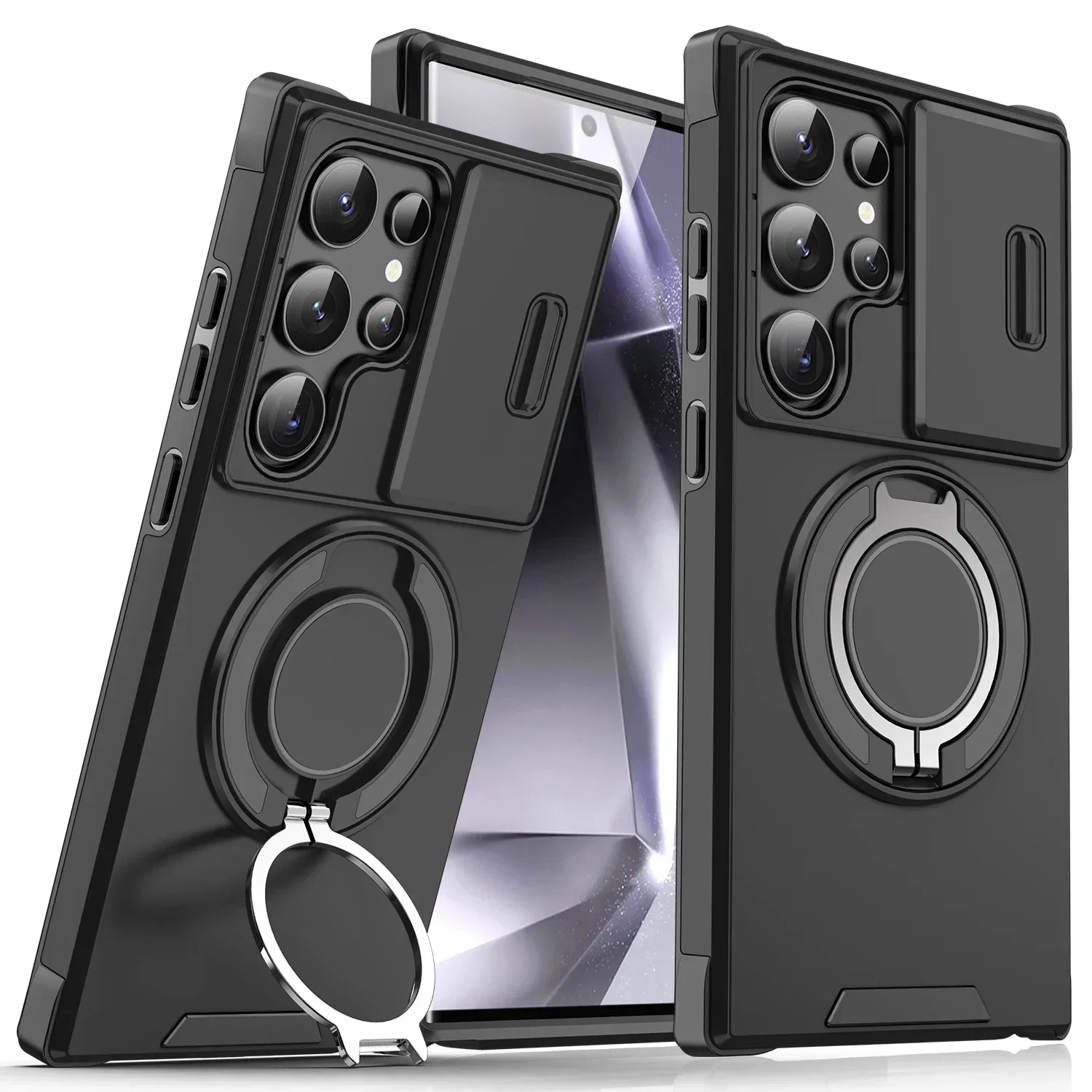 ArmorShield Magnetische Kickstand-Hülle für Samsung Galaxy