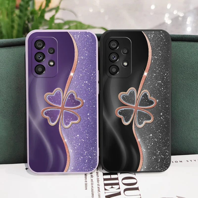 Glückliches Gras Etui für Samsung Galaxy
