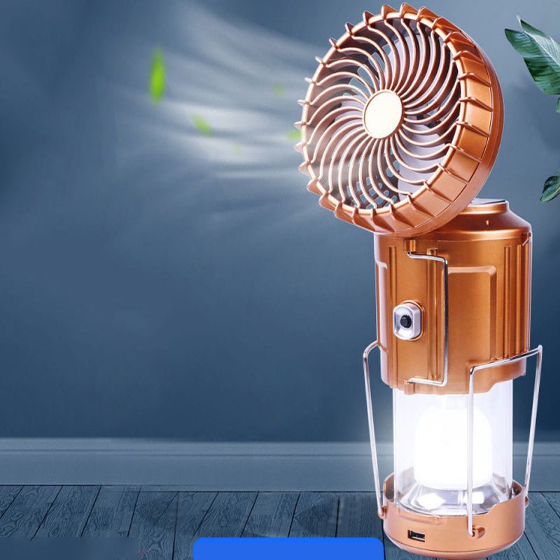 Solar Fan Light | Multifunktionale Lampe mit Ventilator