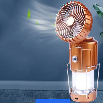 Solar Fan Light | Multifunktionale Lampe mit Ventilator