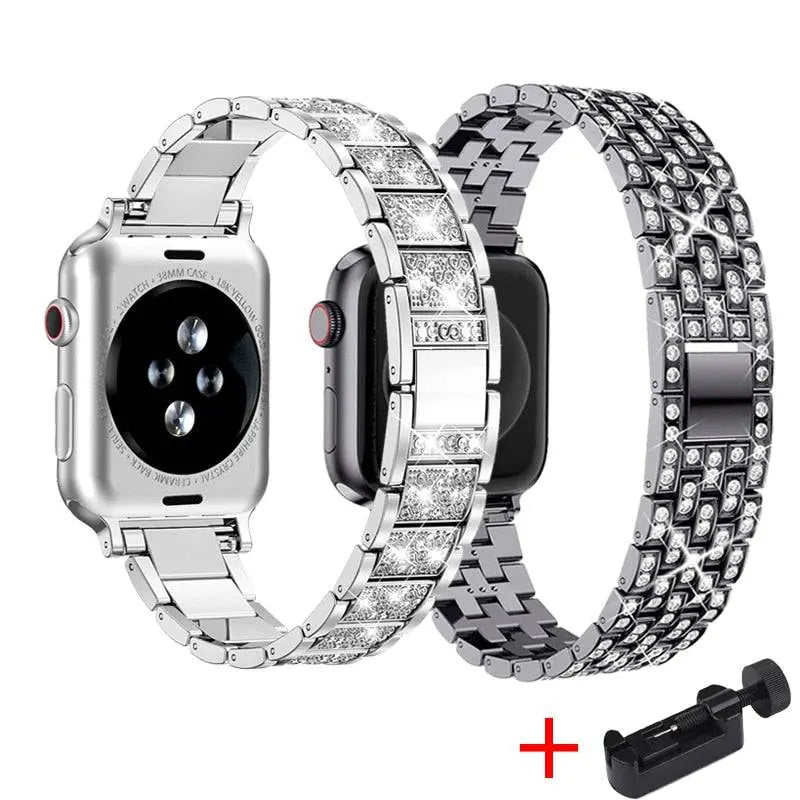 Diva Collection - Paar Armbänder für die Apple Watch Series 7