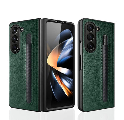 SleekShield Lederhülle für Samsung Galaxy Fold 5