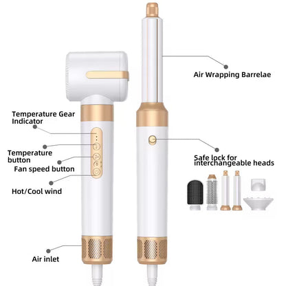 7-in-1 Premium Haarstyler für Müheloses Styling