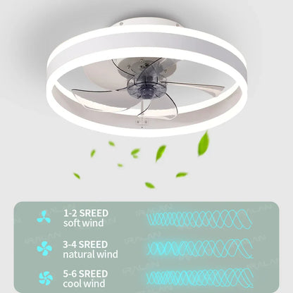 Aura Silent LED Deckenventilator Lampe