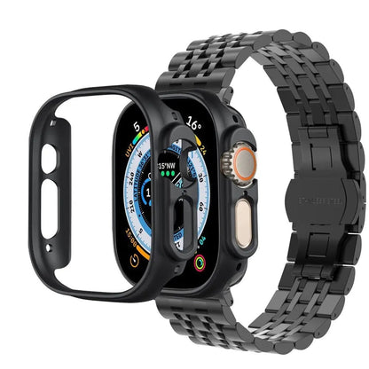 Zelara Militärqualität Stahlband Bumper Case Combo für Apple Watch