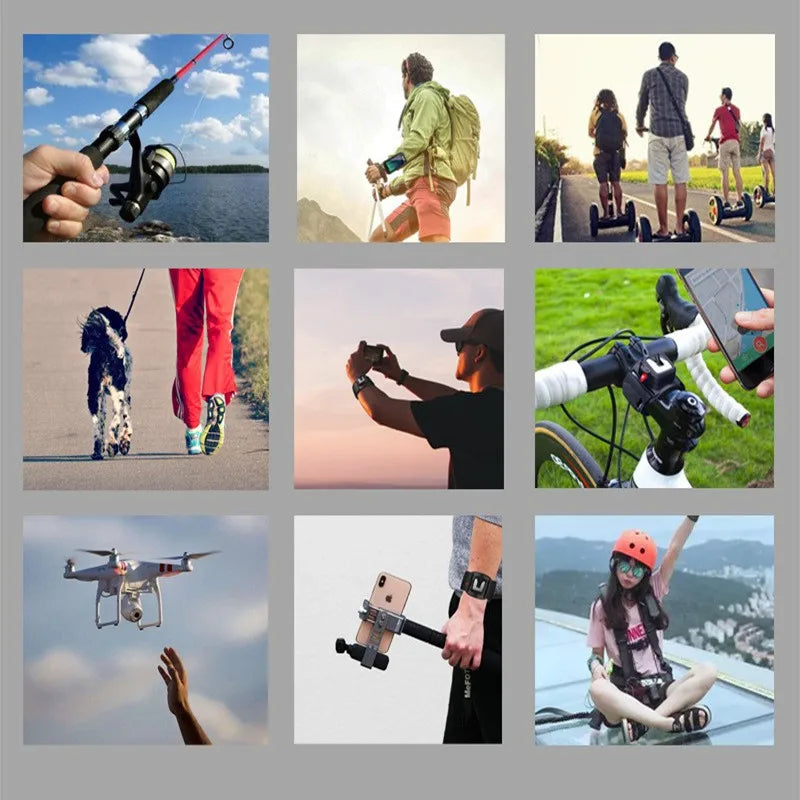 Handy Halter Schnellverschluss Rotierendes Mobiltelefon Armband Fahrrad Halter