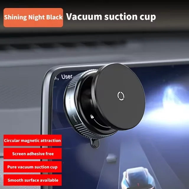 Magnetischer Auto-Handyhalter mit Vakuum-Saugnapf