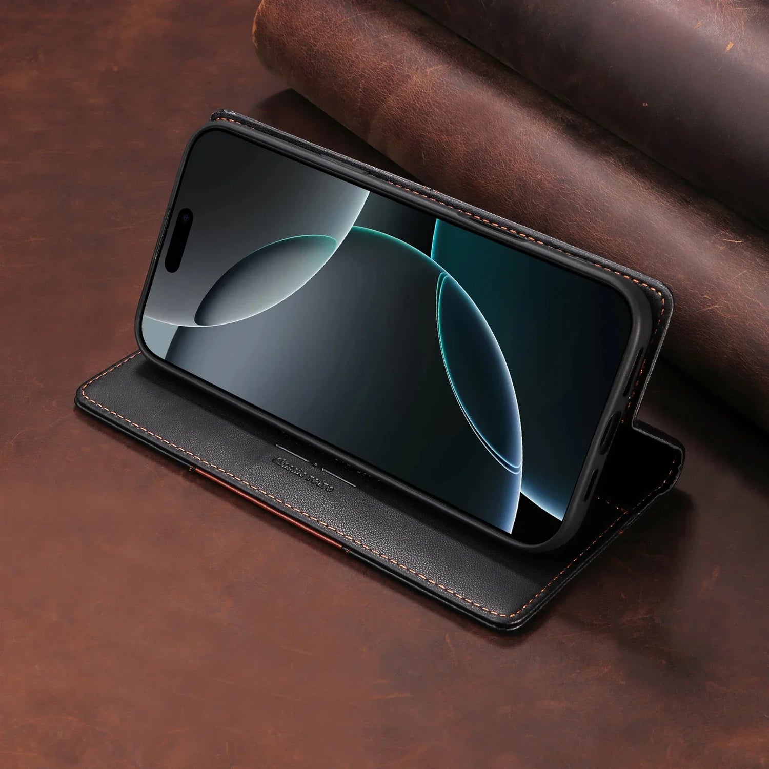 RFID Flip Leder Samsung S22/S21/S20/Note20 Magnetische Wallet Hülle