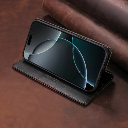 RFID Flip Leder Samsung S22/S21/S20/Note20 Magnetische Wallet Hülle