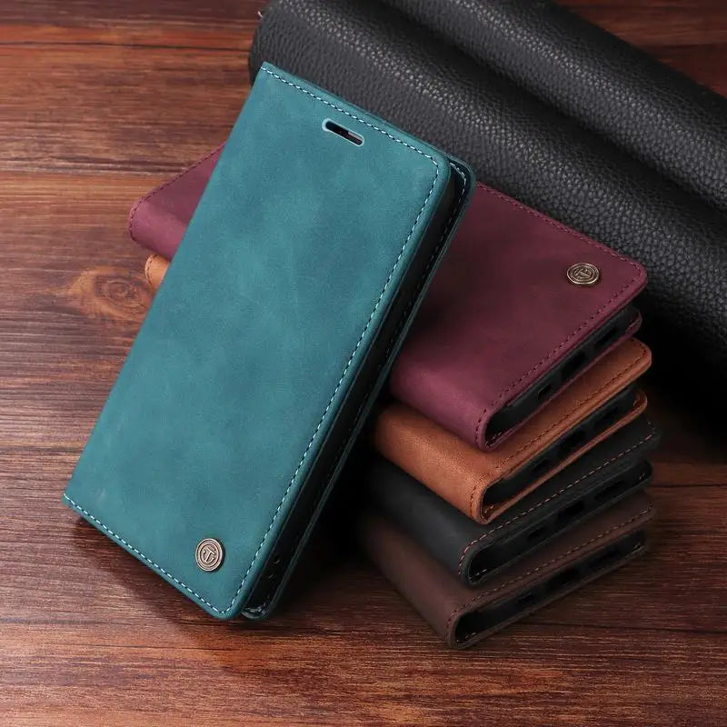 Leder Geldbörse für die Samsung A Serie