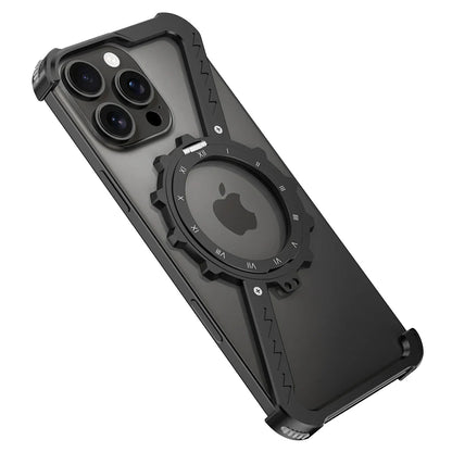 360° Rotierende MagSafe-Hülle mit Z-Shock-Rüstung für iPhone