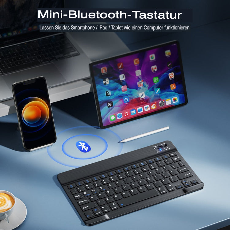 Zelara Super tragbare kabellose wiederaufladbare Bluetooth-Tastatur für PC, Android, iOS