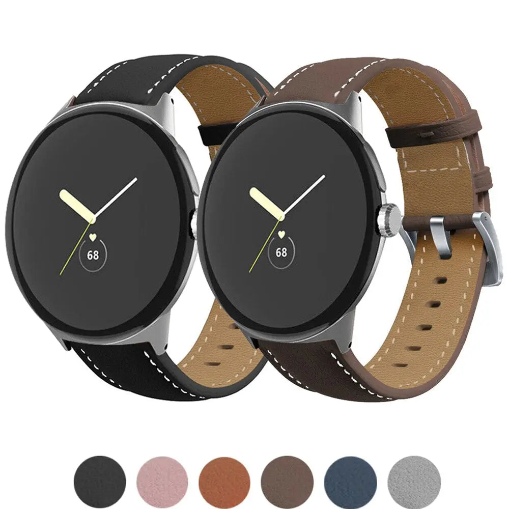 Zelara – Echtes Premium-Lederarmband für Pixel Watch | Pixel Watch 2