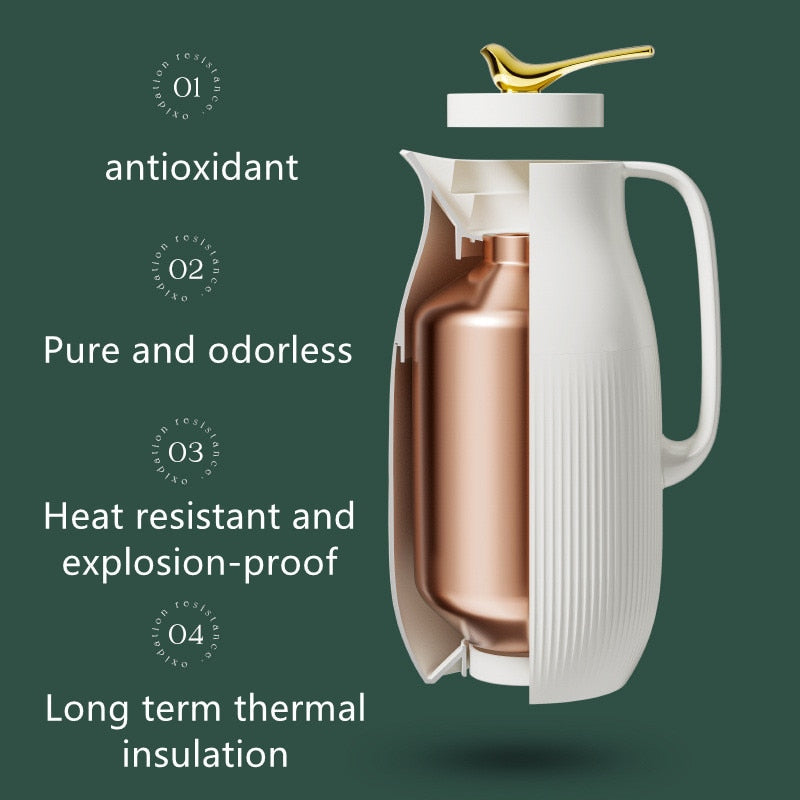 Heißer Riese Minimalistische Isolierte Thermoskanne