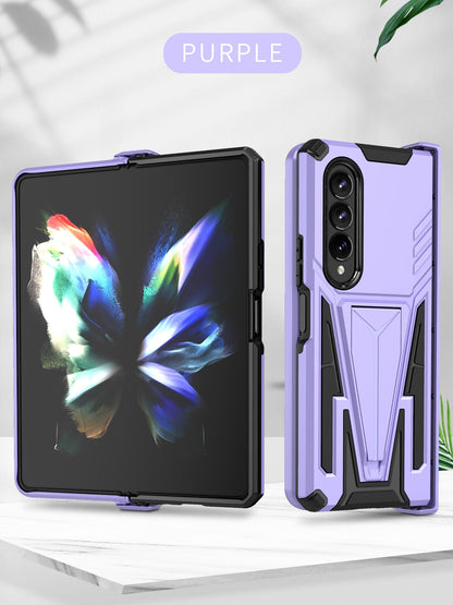 Zelara Robuste Schutzhülle mit Ständer für Samsung Galaxy Z Fold 4 3 Series