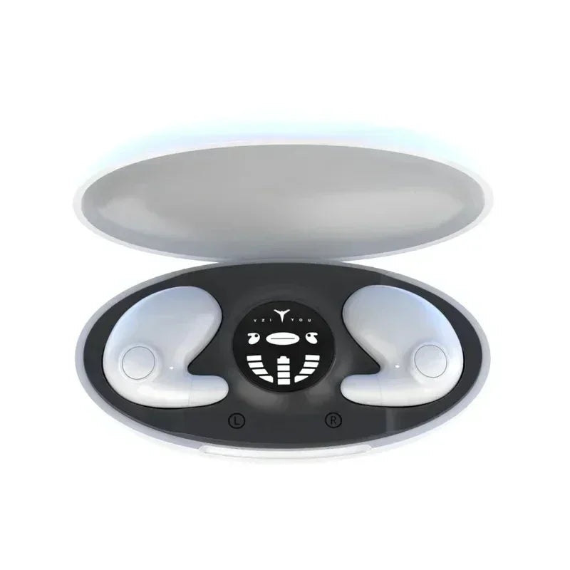 Unsichtbare Schlaf Wireless Ohrhörer TWS Bluetooth 5.3 Kopfhörer IPX5 wasserdichte Sport-Ohrhörer