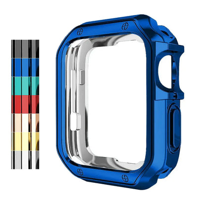 Pinnacle ToughShield Apple Watch TPU-Stoßfängerhülle mit Displayschutz