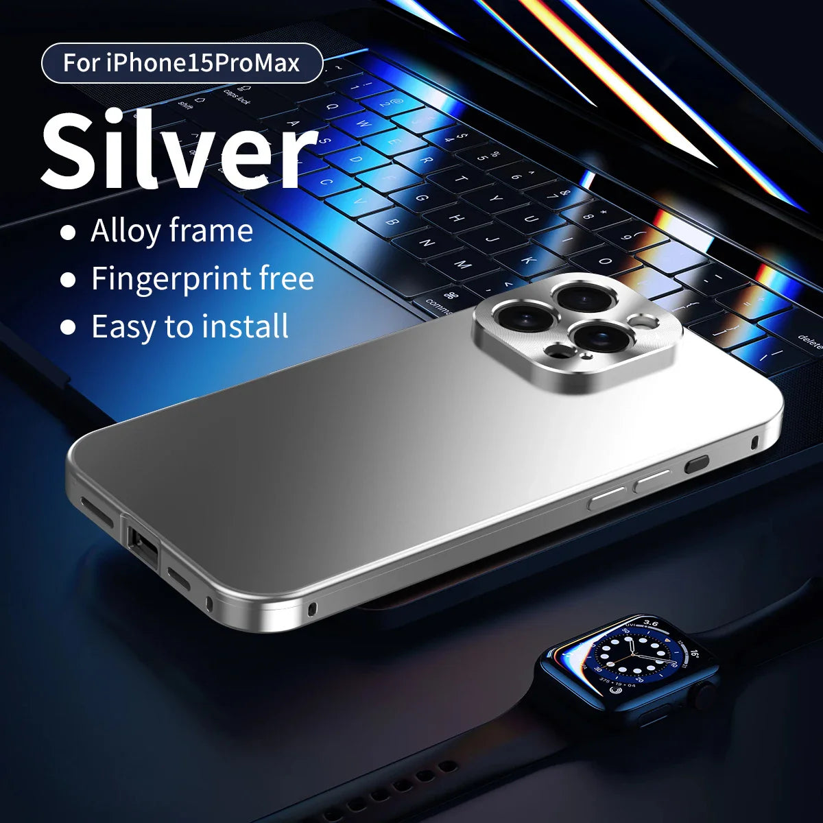 Luxus Aluminium Metallrahmen Handyhülle für Iphone