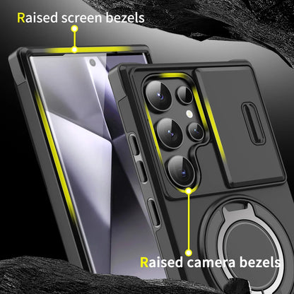 ArmorShield Magnetische Kickstand-Hülle für Samsung Galaxy