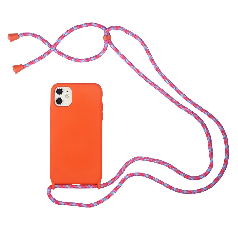 &quot;Collar&quot; - iPhone Crossbody Schutzhülle