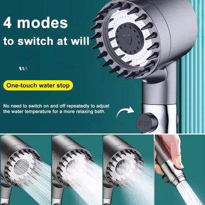 PowerFlow™ Hochdruck-Duschkopf | Mächtiger Duschkopf für maximalen Wasserdruck