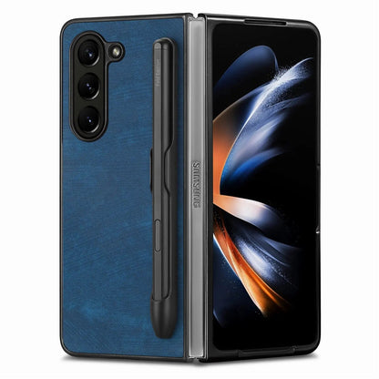 Zelara ElegaStylus Stoff-Lederhülle für Samsung Galaxy Fold 5