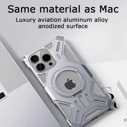 Magnetische randlose iPhone-Hülle mit 360-Stand