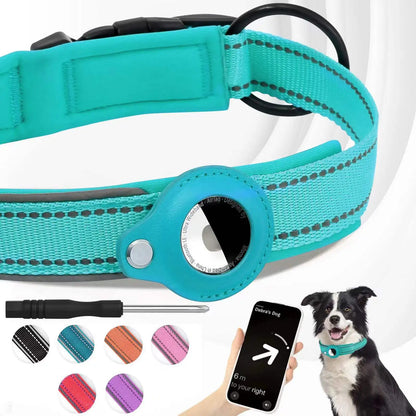 SafePaw – Das stilvolle AirTag Hundehalsband für maximale Sicherheit unterwegs