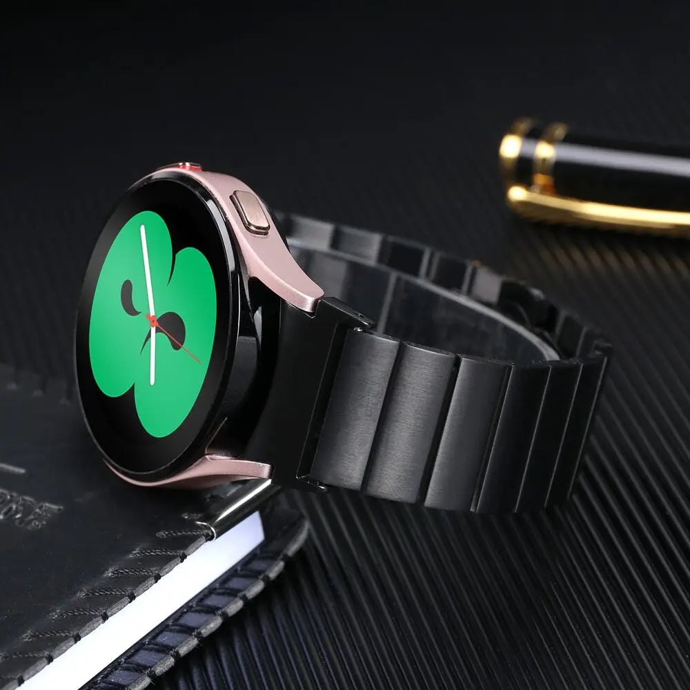 Zelara Custom Steel Band für Samsung Galaxy Watch 4 5 6 Modelle