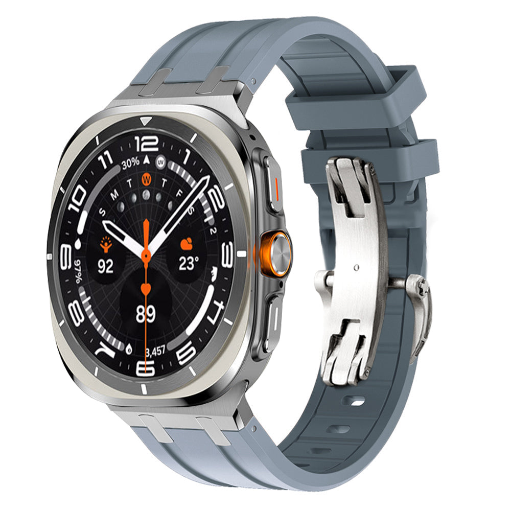 NEUE AP Dickes Silikonband mit Titanadapter für Samsung Watch Ultra