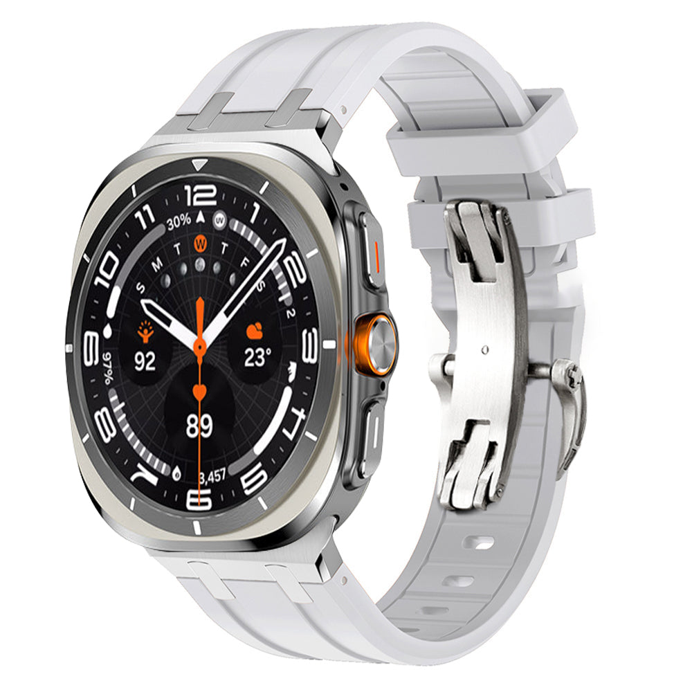 NEUE AP Dickes Silikonband mit Titanadapter für Samsung Watch Ultra