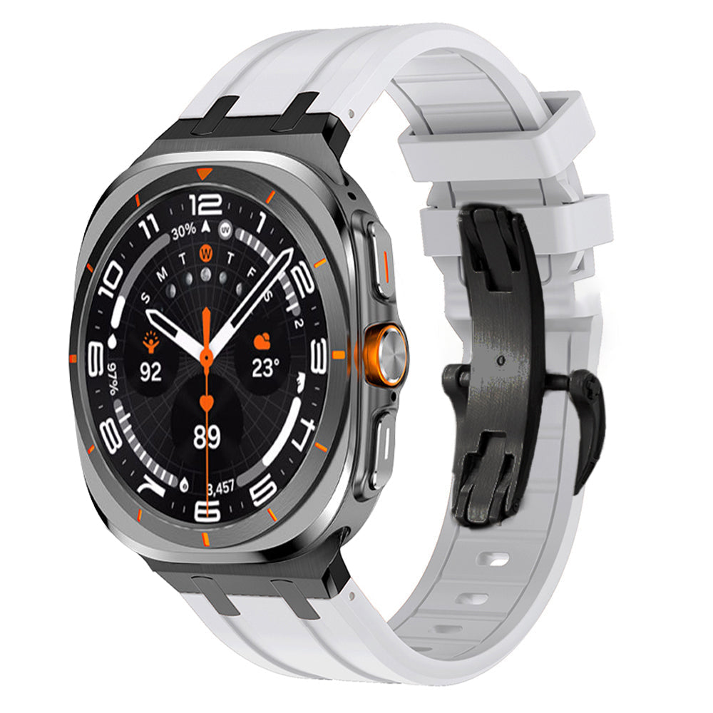NEUE AP Dickes Silikonband mit Titanadapter für Samsung Watch Ultra